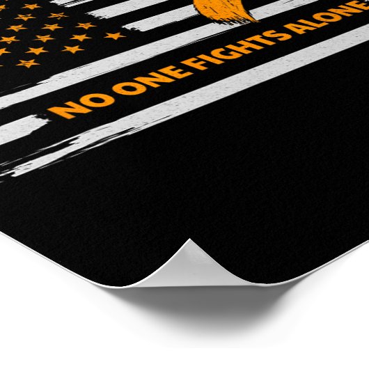 白血病認識度私たちは一緒にがんと闘うCure L ポスター (角)