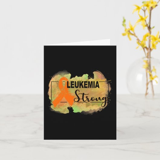 白血病認識度5 カード (黄色い花)