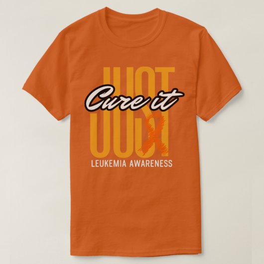 白血病認識度 Tシャツ (デザイン正面)