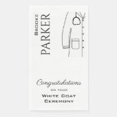 白衣パーソナライズされた式おめでとう (正面)