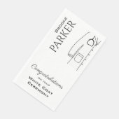 白衣パーソナライズされた式おめでとう (コーナー)