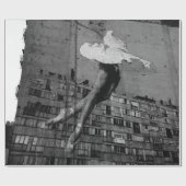 白衣壁画のバレリーナ ラッピングペーパー (フラット)