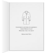 白衣授与式おめでとうございます、博士！ (内側 (右))