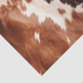 白褐色の牛革 薄葉紙 (詳細)