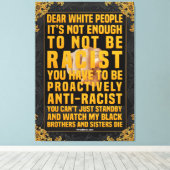 白親愛人 キャンバスプリント (インサイチュ (ウッドフロア))