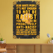 白親愛人 キャンバスプリント (インサイチュ (リビング))