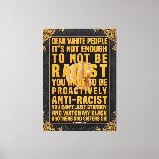 白親愛人 キャンバスプリント (正面)