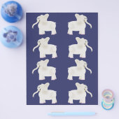 白象のラッピングシート チラシ (シングル)