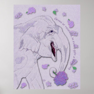 白象の贈り物 ポスター