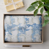 白象パターン雪片パーティー組織 薄葉紙 (ギフト)