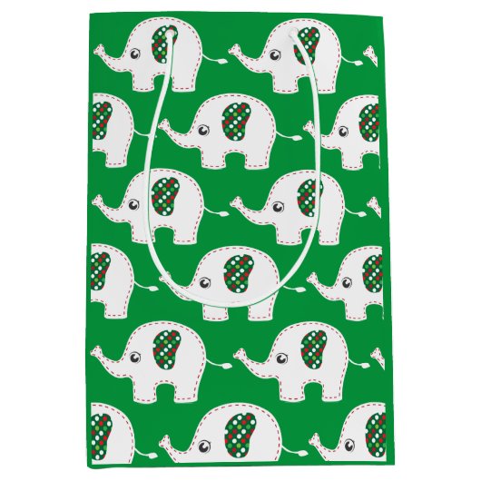 白象抱き枕 ミディアムペーパーバッグ (正面)