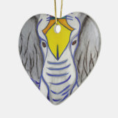 白象 セラミックオーナメント (左)