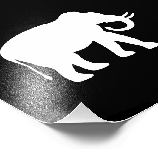 白象 フォトプリント            (角)