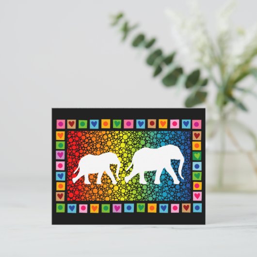 白象 ポストカード (スタンド正面)