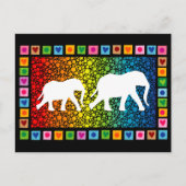 白象 ポストカード (正面)