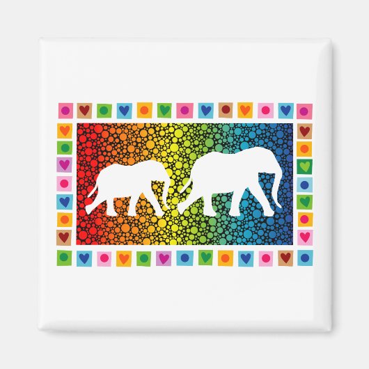 白象 マグネット (正面)