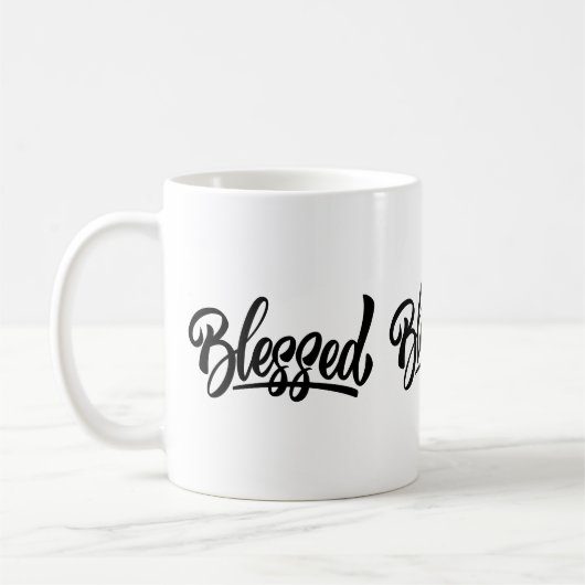 白賛美コーヒーマグ コーヒーマグカップ (左)