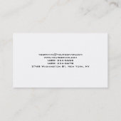 白質精巧モノグラム 名刺 (裏面)