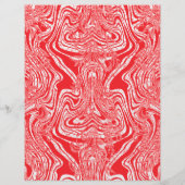 白赤と白い背中の模様の像 (裏面)