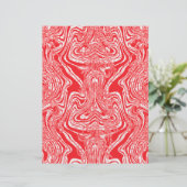 白赤と白い背中の模様の像 (スタンド正面)