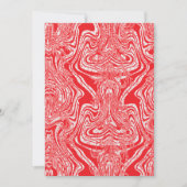 白赤と白い背中の模様の像 シーズンカード (正面)