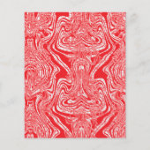 白赤と白い背中の模様の像 チラシ (裏面)