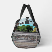 白赤列車 ダッフルバッグ (右)