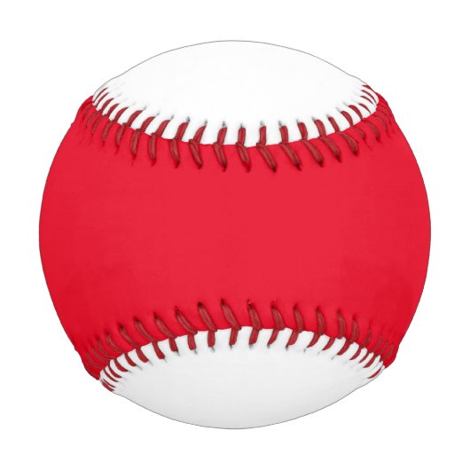 白赤野球 野球ボール (正面)
