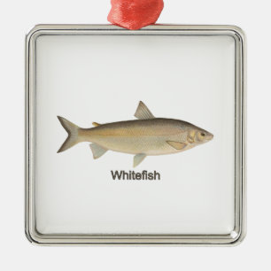 白身魚 メタルオーナメント