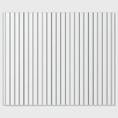 白転が模様の最も深いストライプ黒い ラッピングペーパー (フラット)