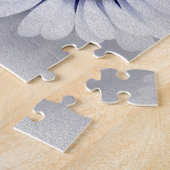 白輝くデイジー ジグソーパズル (側面)