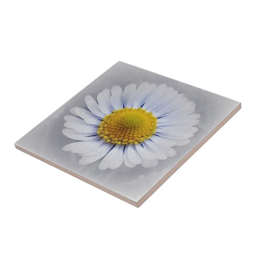 白輝くデイジー タイル (側面)
