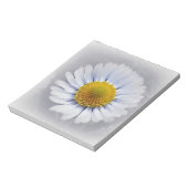 白輝くデイジー ノートパッド (回転)