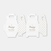 白金のクロスをカスタマイズしたスペイン風の洗礼 フェイバーボックス (折り畳みなし)