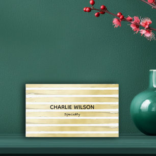 白金ゴールドエレガント箔プロフェッショナル 名刺