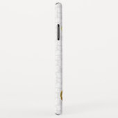 白金ゴールドダマスク金ゴールド渦巻き Case-Mate iPhoneケース (裏面/右)