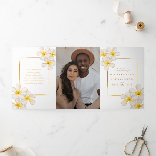 白金ゴールドフランギ結婚パニの花 三つ折りプログラム (外部)