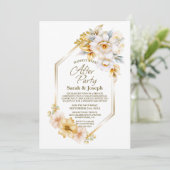 白金ゴールドフローラジオメト結婚リの後のパーティー 招待状 (スタンド正面)