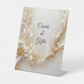 白金ゴールドフローラ表のシンボルや象徴 台座サイン (正面)