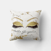 白金ゴールド大理石メイクアップまぶしハローゴージャス クッション (裏面)