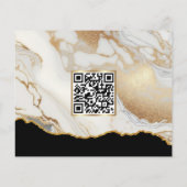 白金ゴールド大理石Agateメイクアップアーティストの写真 チラシ (裏面)