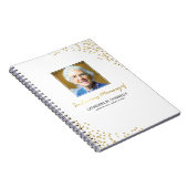 白金ゴールド弔意 |フォトメモリアル ノートブック (右側)