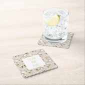 白金ゴールド蓮の花 ペーパーコースター (インサイチュ)