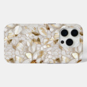 白金ゴールド蓮の花 Case-Mate iPhoneケース (裏面 (横))