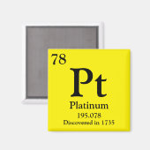 白金周期表 マグネット (正面/裏面)