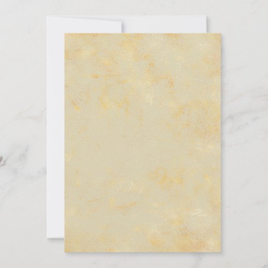 白金大理石 招待状 (裏面)