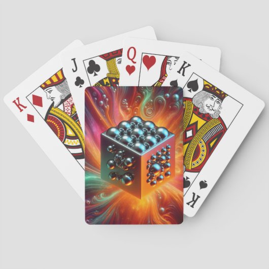 白金球 トランプ (裏面)