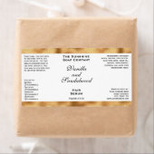 白金箔化粧品用ドロッパーボトルラベル ラベル (インサイチュ)