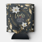 白金花輪のウェディングチェアーズラブ 缶クーラー (裏面)