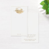 白金金ゴールドグリッタージュエリーイヤリングディスプレイカード (デスク)